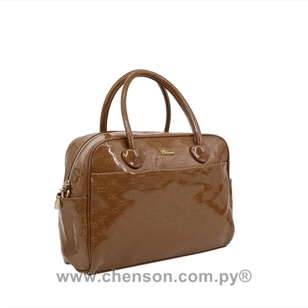 cartera de charol
