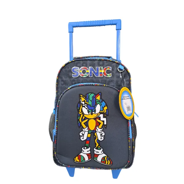 Mochila con ruedas pequeña de Sonic
