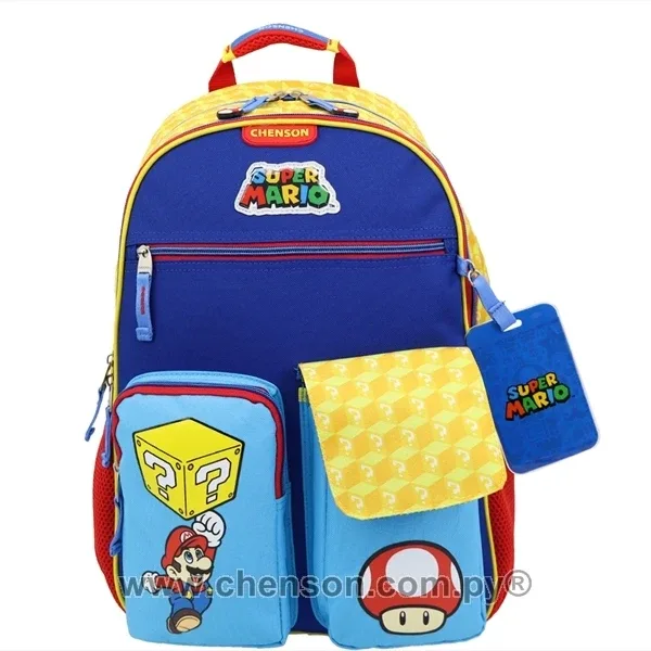 Mochila espaldera grande de Super Mario