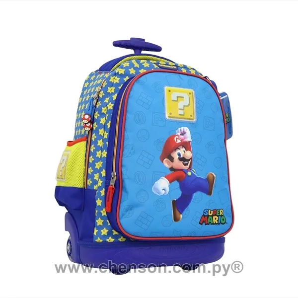 mochila con ruedas grande reforzada