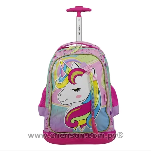 mochila con ruedas grande reforzada