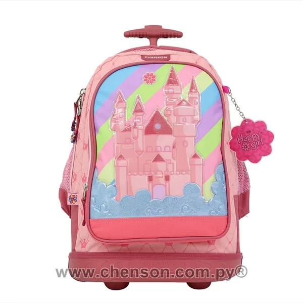 mochila con ruedas grande reforzada
