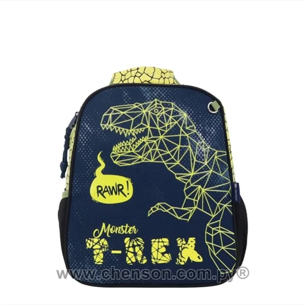 Mochila espaldera mediana de dinosaurio