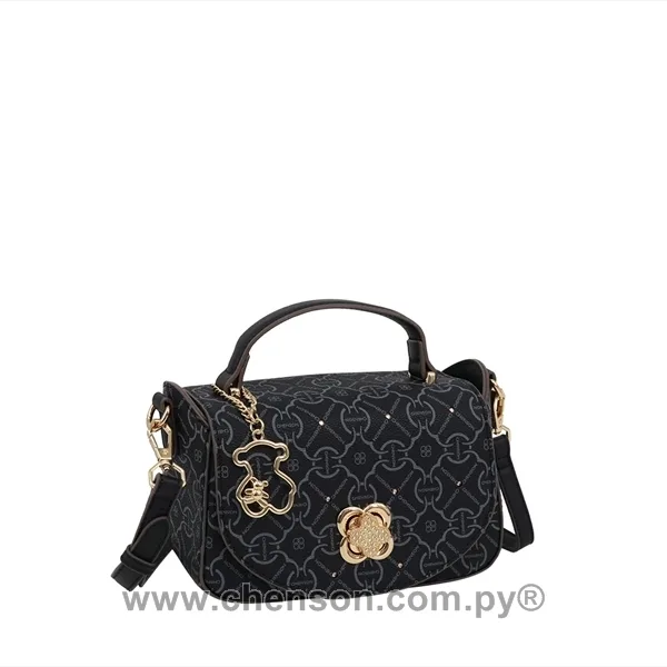 Bandolera pequeña elegante con asas largas