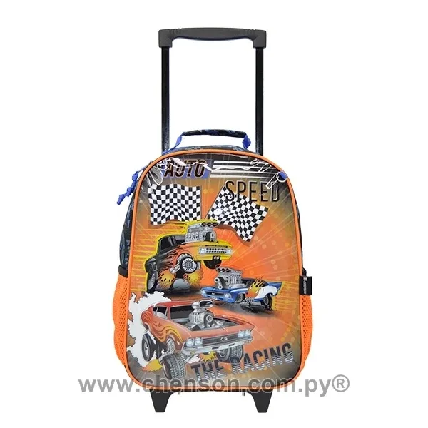 Mochila con ruedas mediana de Auto Speed