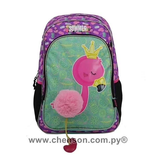 Mochila espaldera grande de Flamenco