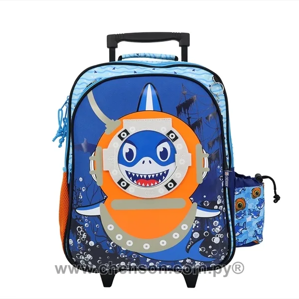 Mochila con ruedas grande de Shark