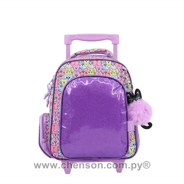 Mochila con ruedas pequeña de Pets Kitty