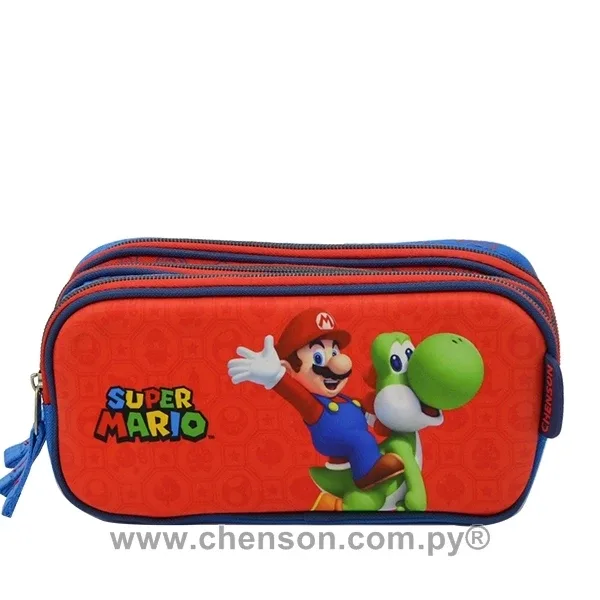 Cartuchera Super Mario rojo