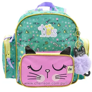 Mochila espaldera de gatito