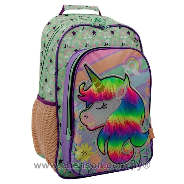 Mochila espaldera grande de unicornio