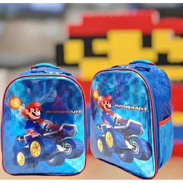 Mochila espaldera tapa dura de Mario Kart