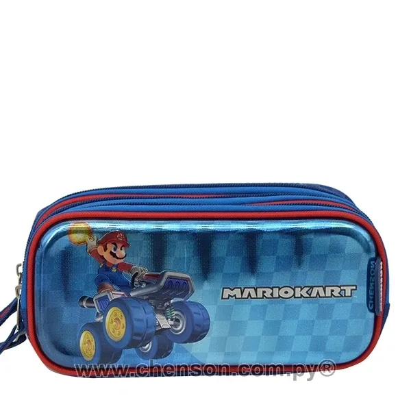 Cartuchera de Mario Kart azul