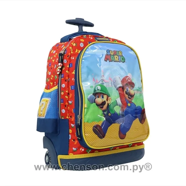 mochila con ruedas grande reforzada
