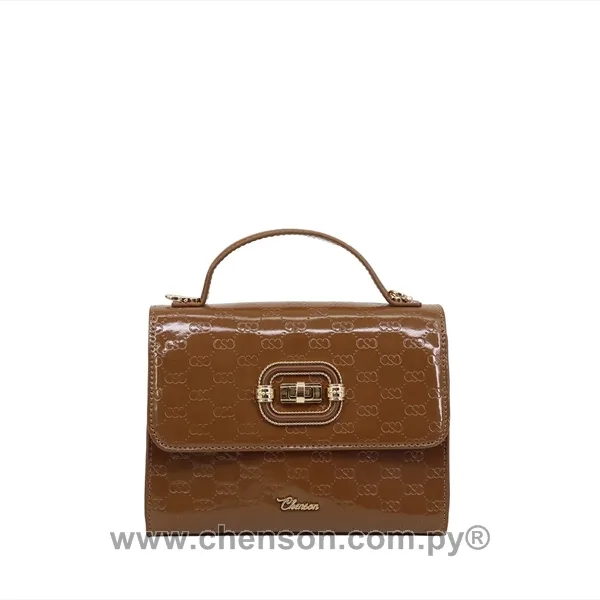 cartera de charol
