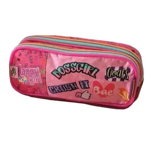 Cartuchera rosa de Bossgirl