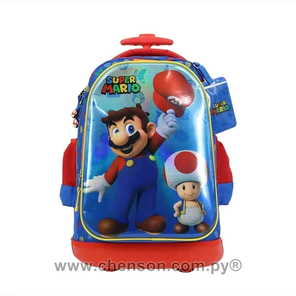 mochila con ruedas grande reforzada
