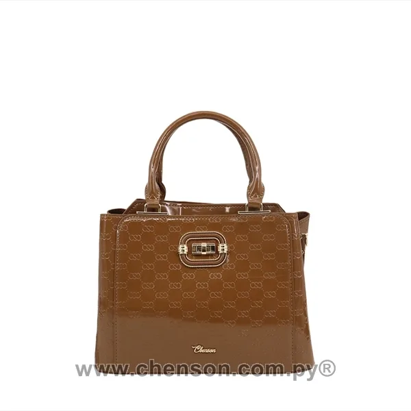 cartera de charol