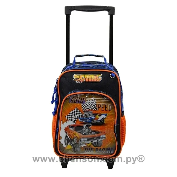 Mochila con ruedas pequeña de Auto Speed