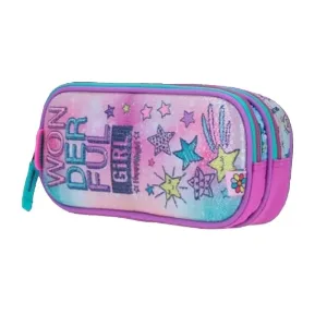 Cartuchera tapa dura de Won Der Ful Girl